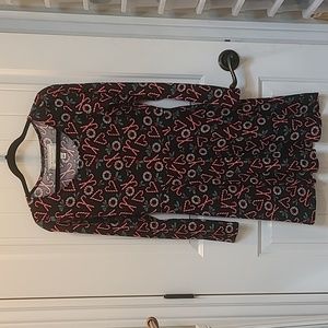 Holiday Christmas Dress Juniors Medium